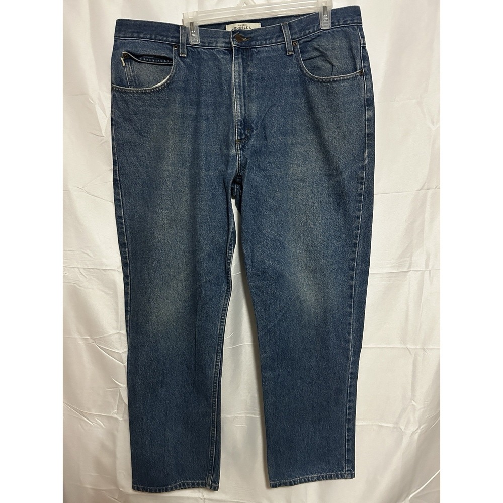 Early 2000's L.L. Bean Double L Natural Fit Jeans 40x32 Mens Y2K Classic Denim